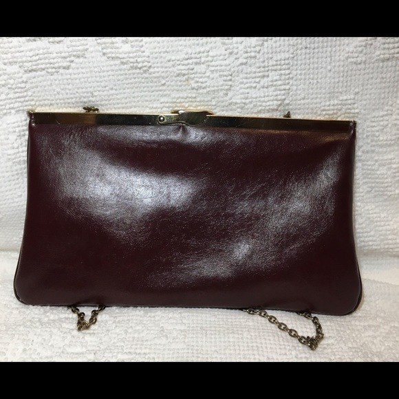 Vintage Clutch w/Hideaway Chain - Picture 3 of 7